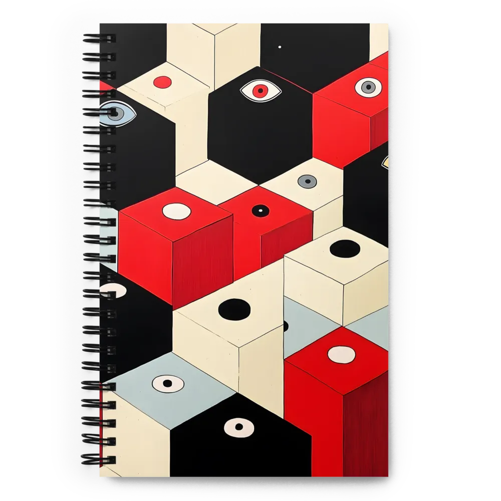 Dynamic Cubism | Spiral Notebook