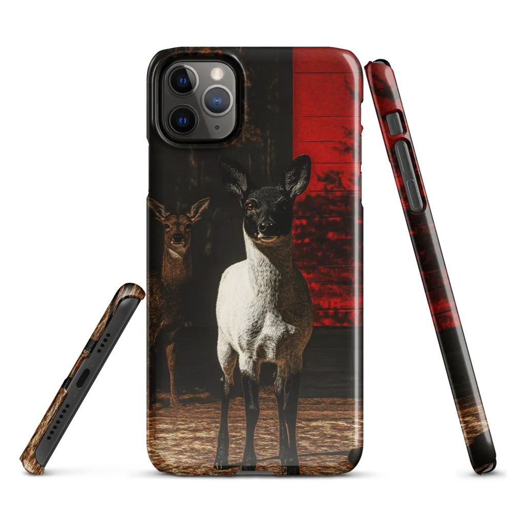 Reflections of Nature: A Deer Encounter | Phone Case |  11 Pro Max | Snap Case | Glossy