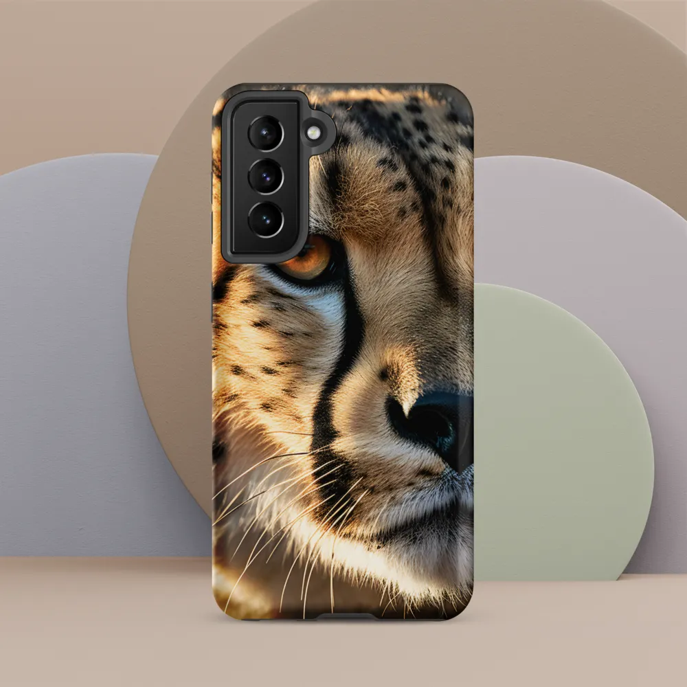 The Intense Gaze of the Cheetah
