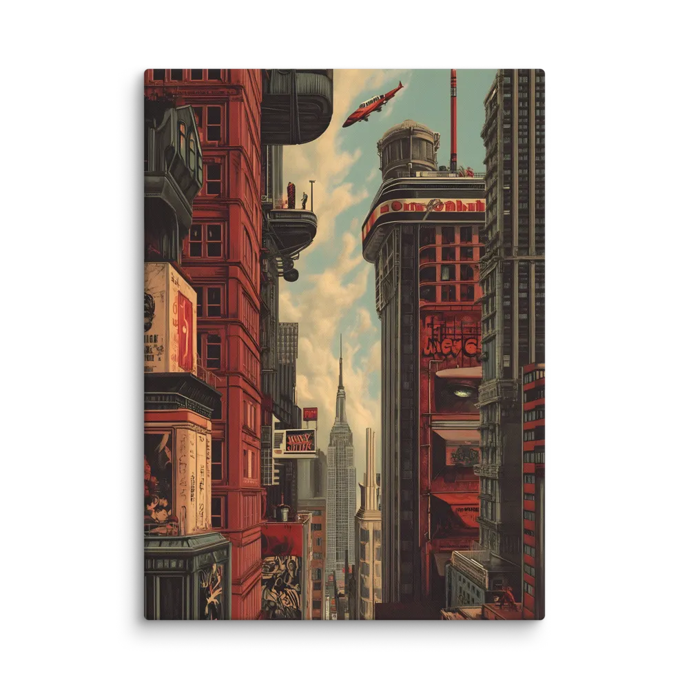 A Glimpse of Tomorrow: Urban Ambition | Canvas | 40″×55″