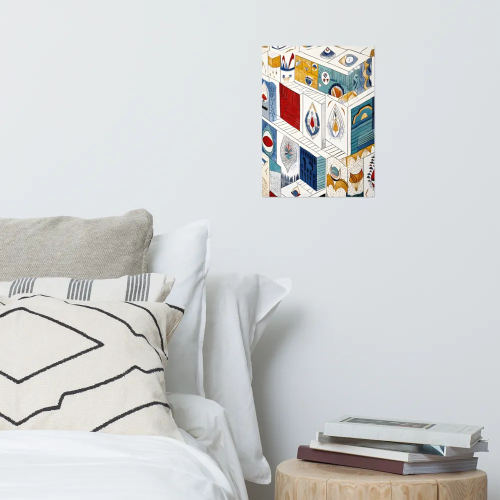 Symphony of Geometric Harmony | Poster | 12″×16″