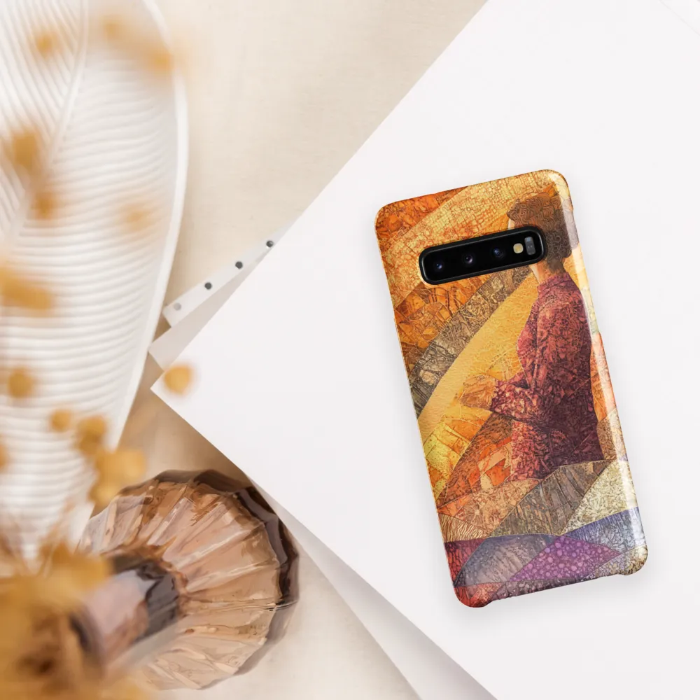 Whispers of Contemplation | Phone Case |  S10 | Snap Case | Glossy