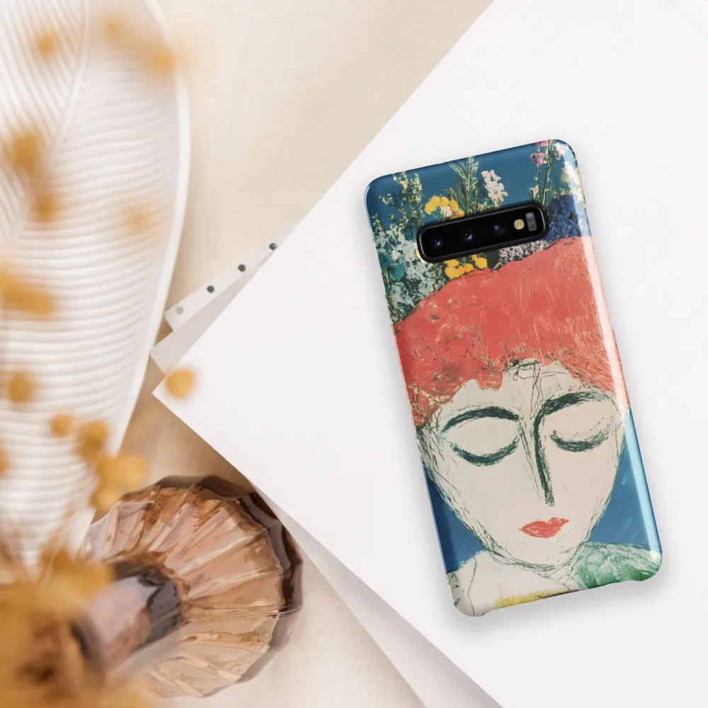 Serenity in Bloom | Phone Case |  S10 Plus | Snap Case | Glossy