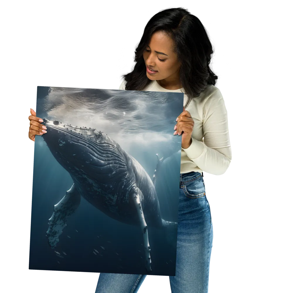 Graced by the Depths | Metal Print | 16″×20″