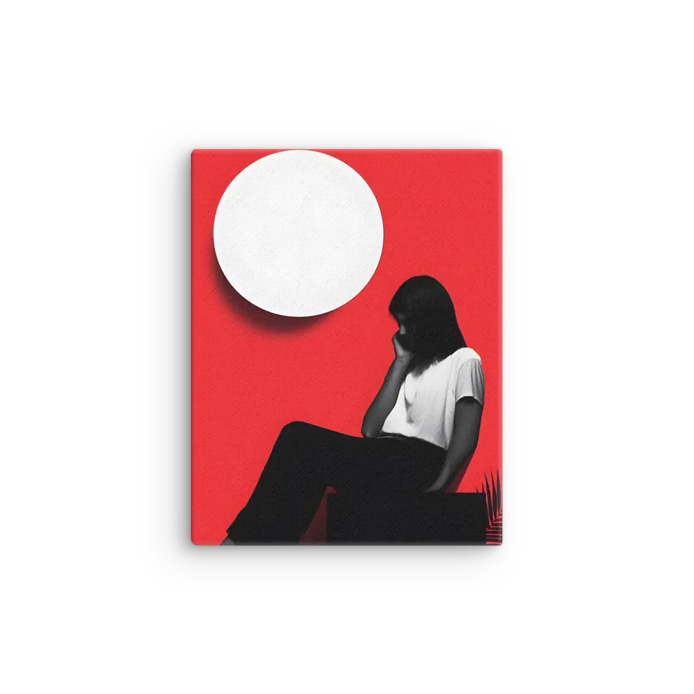 Contemplation in Red