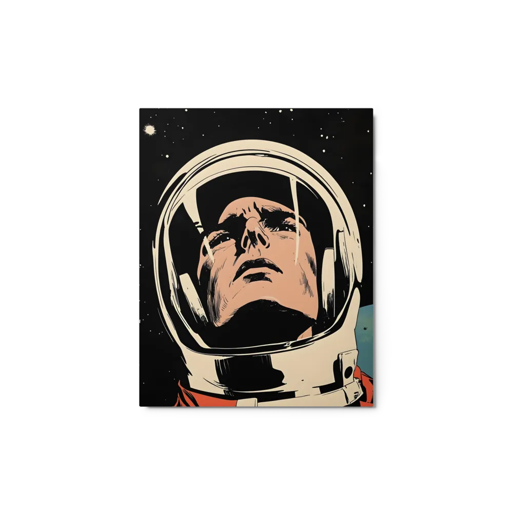 Gaze of the Astronaut | Metal Print | 11″×14″