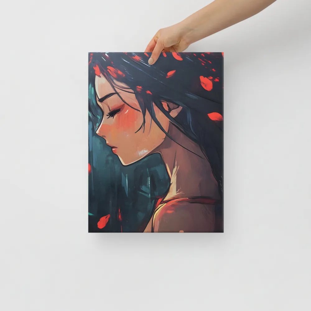 Whispers of Melancholy | Canvas | 12″×16″