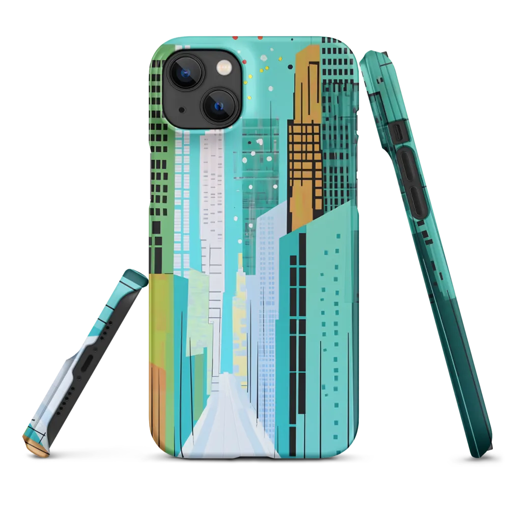 Urban Symphony in Turquoise