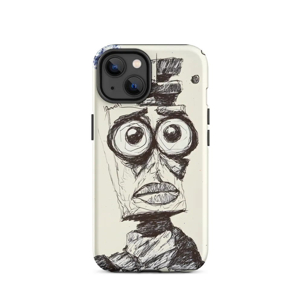 Abstract Surrealist Figure in Cubism
