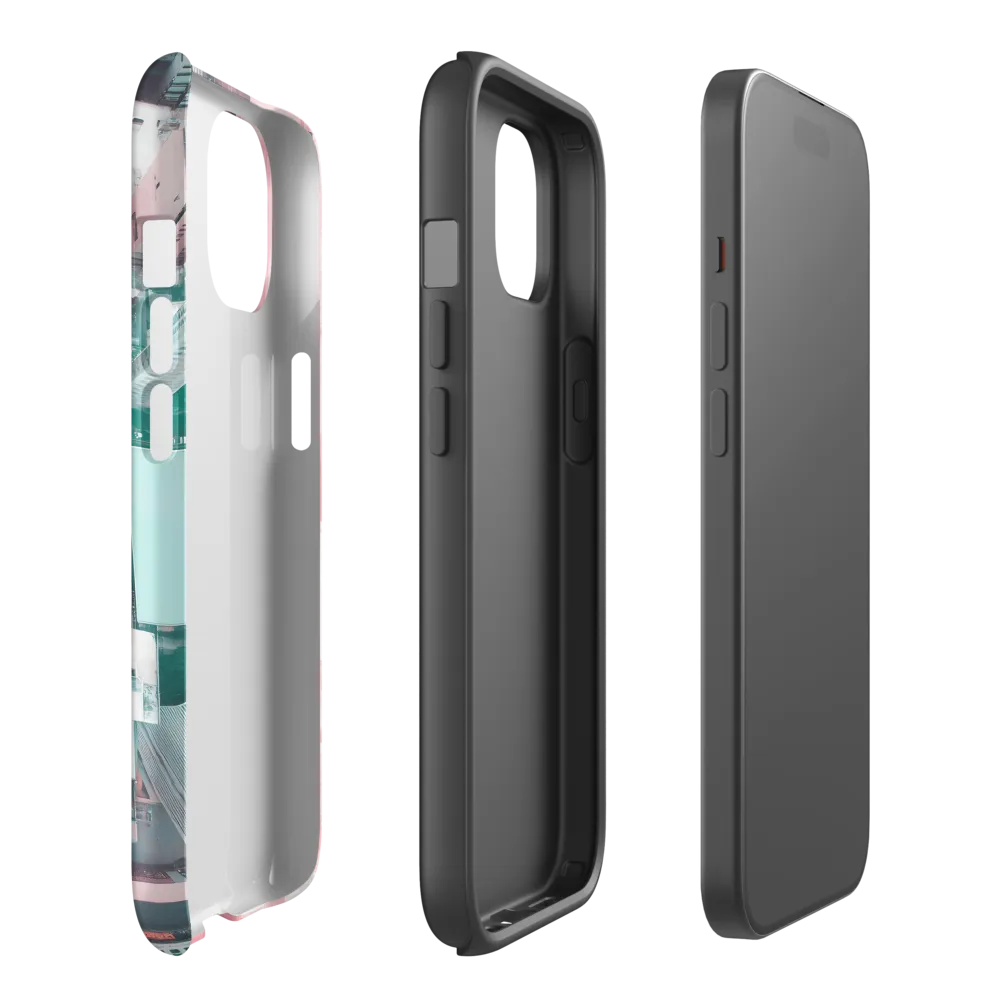 Urban Harmony: Aerial Perspectives | Phone Case |  15 | Tough Case | Matte