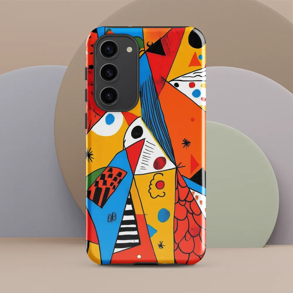 Geometric Playground: A Colorful Journey Through Abstract Landscapes