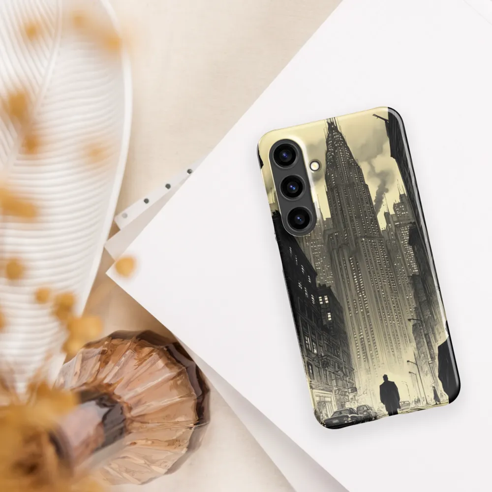 Echoes of the City | Phone Case |  S24 Plus | Snap Case | Glossy