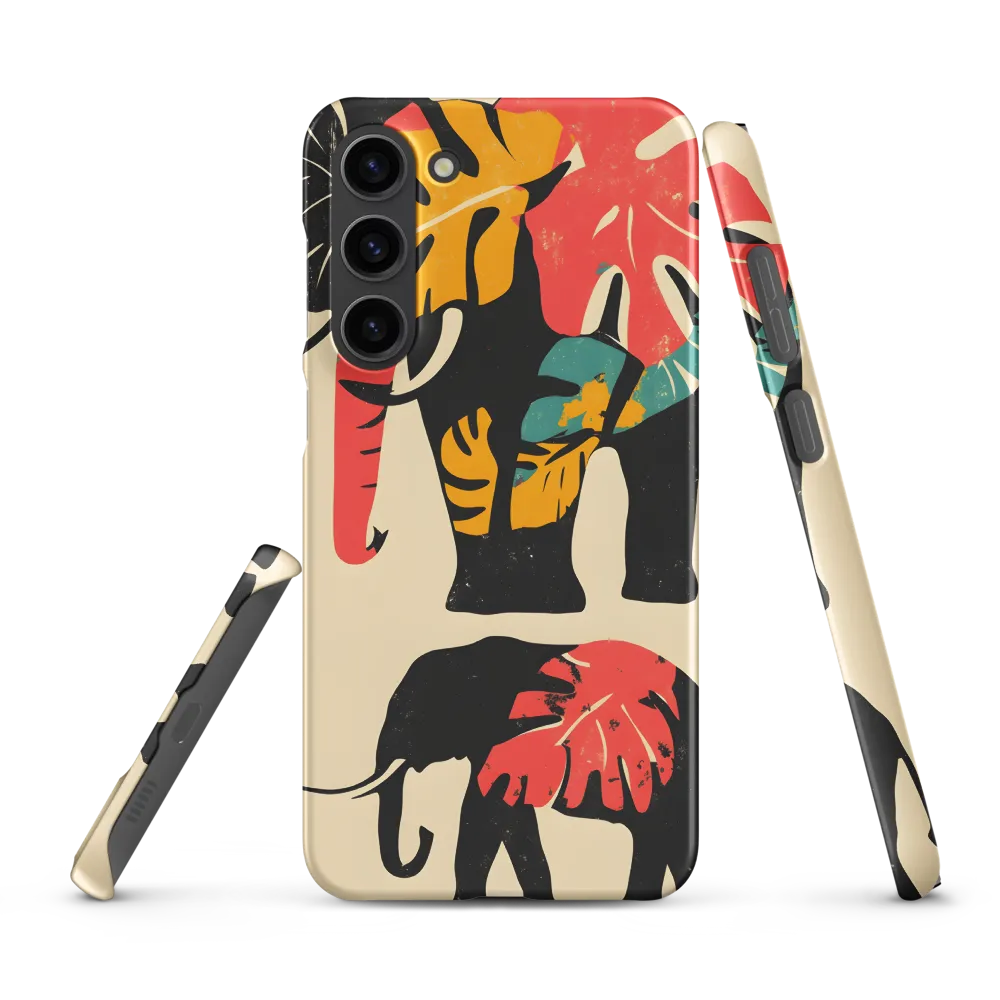 Tropical Elegance: The Elephant's Dance