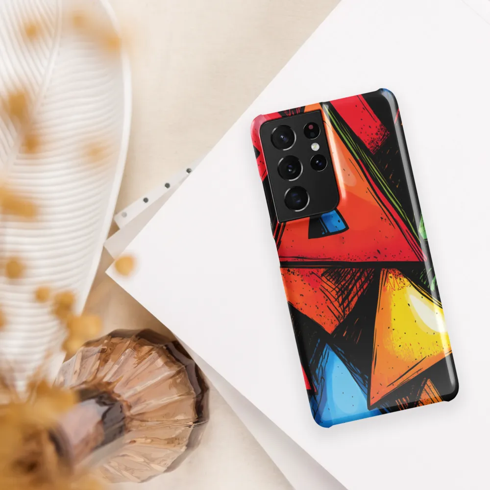 Vibrant Triangles in Abstract Harmony