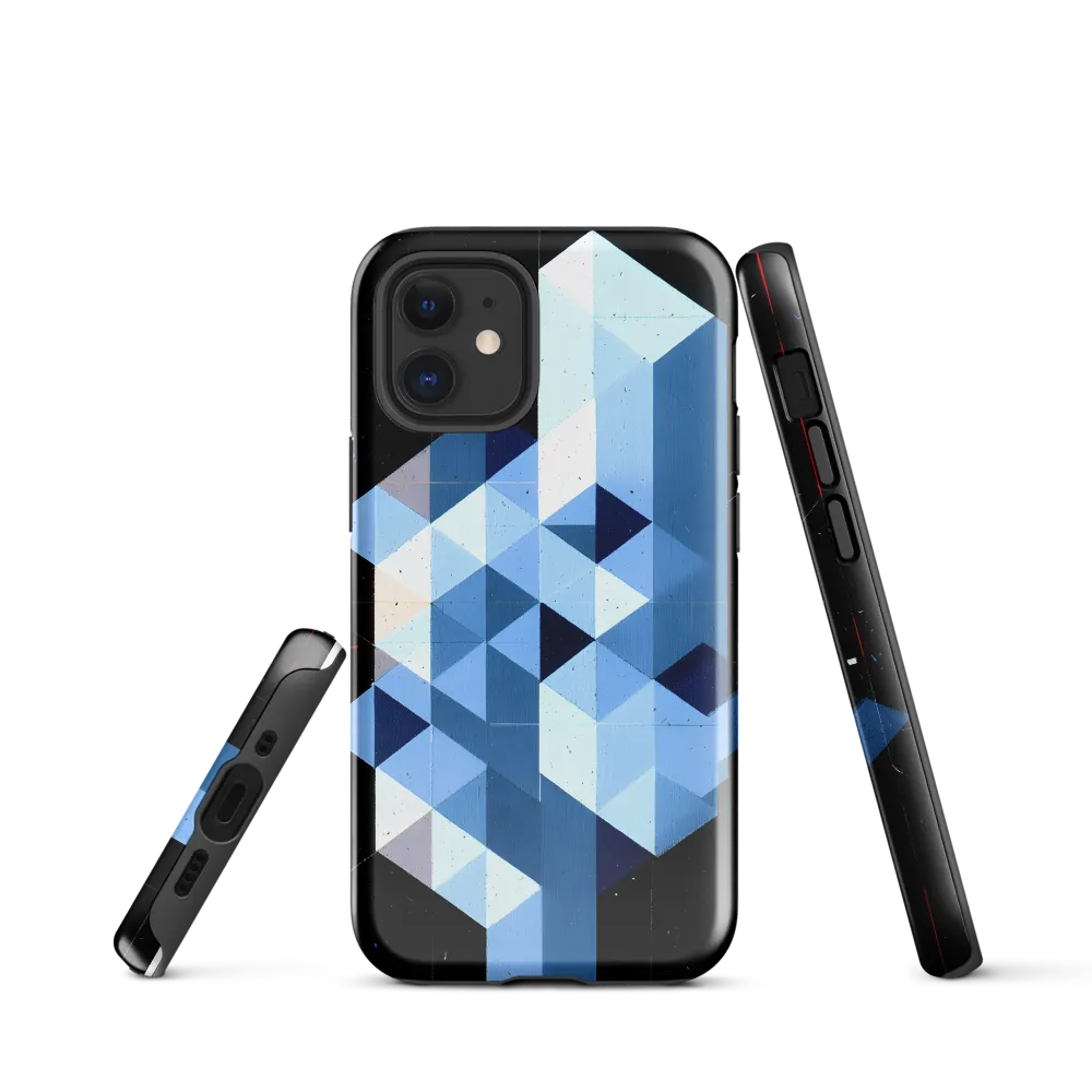 Blueprint of Depth | Phone Case |  12 mini | Tough Case | Glossy