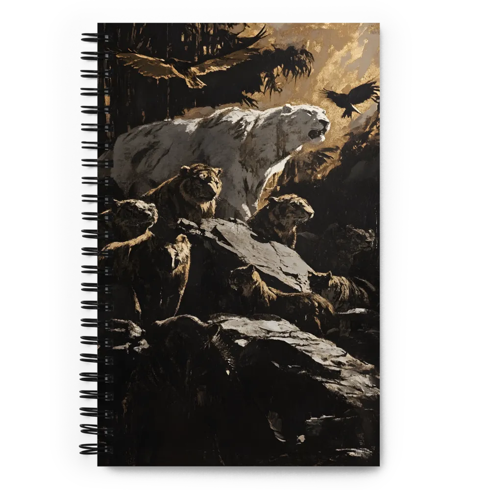 Majesty in the Wilderness | Spiral Notebook