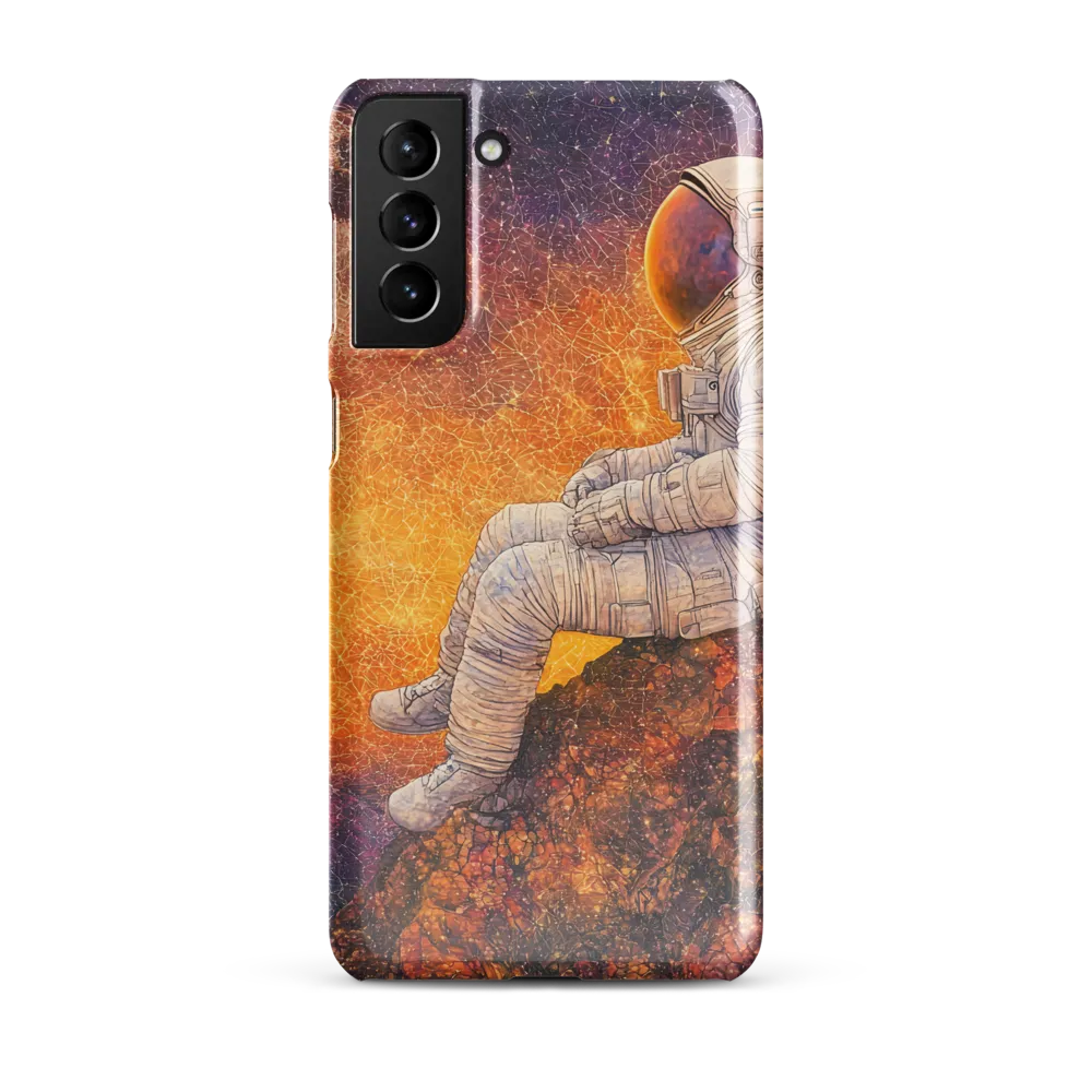 Cosmic Contemplation | Phone Case |  S21 Plus | Snap Case | Glossy