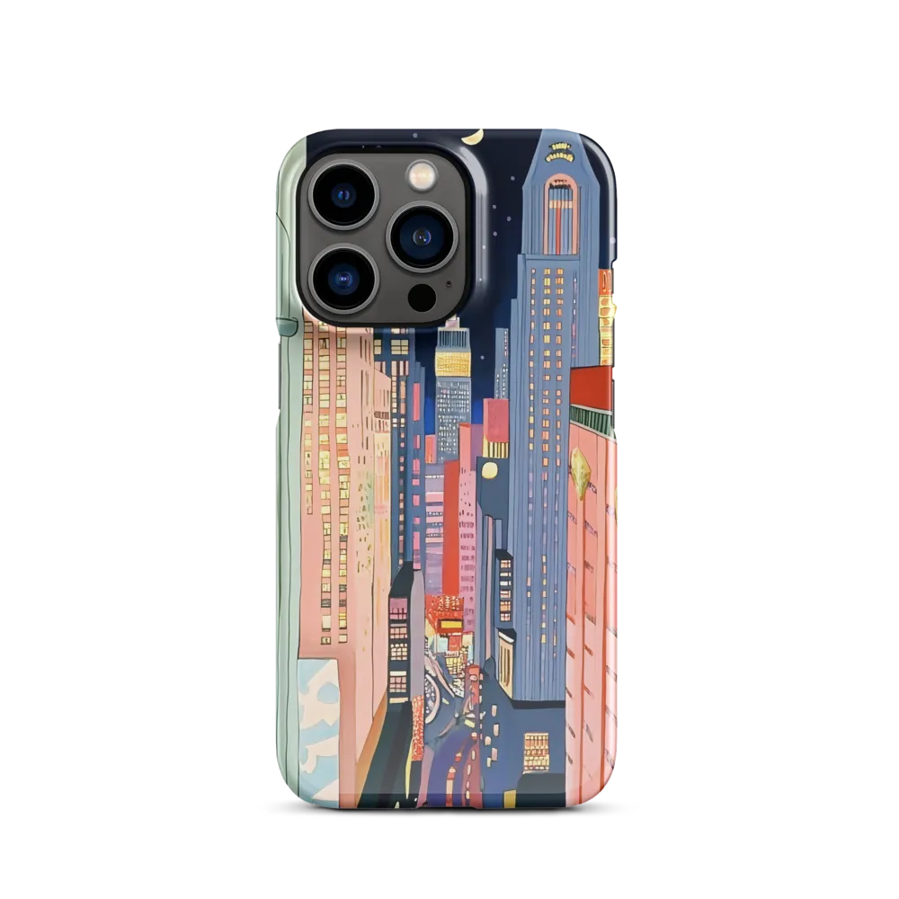 Urban Dreamscape: A Pop Art Night | Phone Case |  13 Pro | Snap Case | Glossy