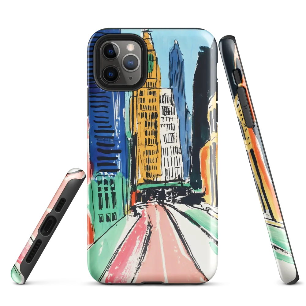 Urban Symphony in Color | Phone Case |  11 Pro Max | Tough Case | Glossy