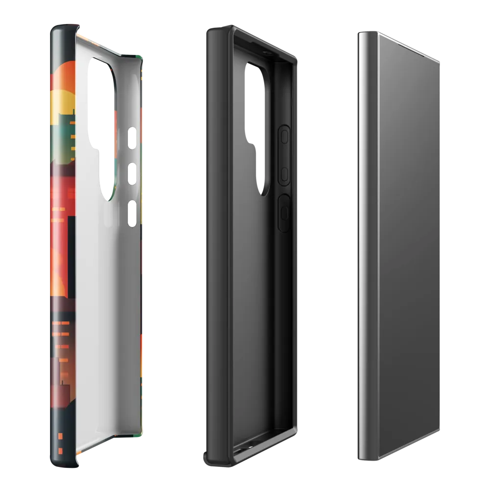 Twilight in the Concrete Jungle | Phone Case |  S24 Ultra | Tough Case | Glossy