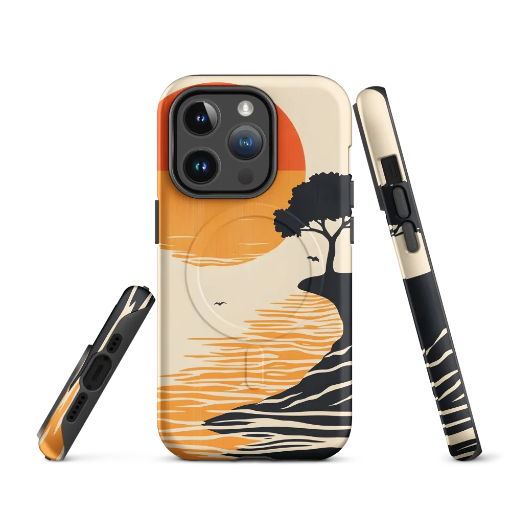 Serene Sunset | Phone Case |  14 Pro | MagSafe® Tough Case | Matte