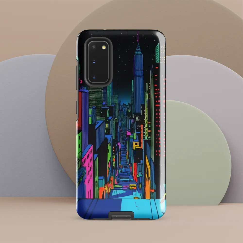 Neon Dreams of a Futuristic City