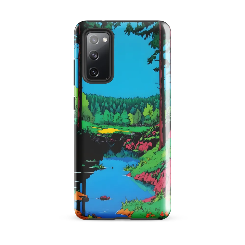 Tranquil Reflections: A Vibrant Landscape