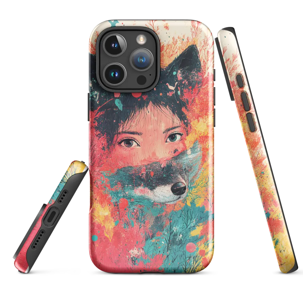 Harmony of Spirit: Girl and Wolf