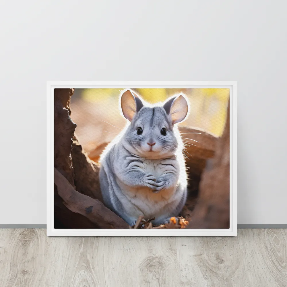 Gentle Whispers of Nature: The Chinchilla