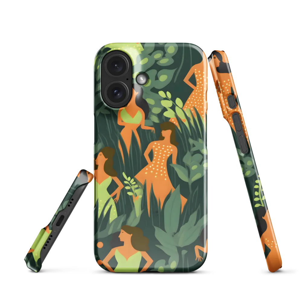 Playful Harmony in Patterns | Phone Case |  16 | Snap Case | Glossy