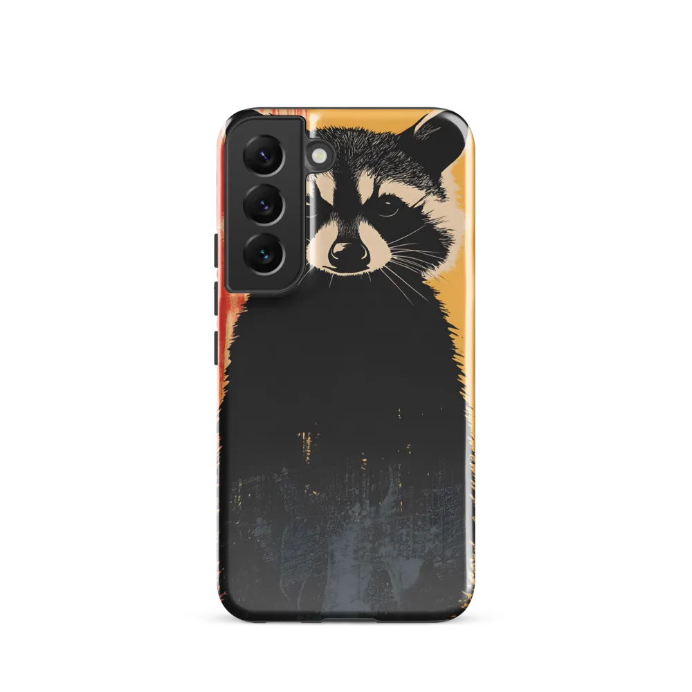 Whimsical Raccoon Portrait