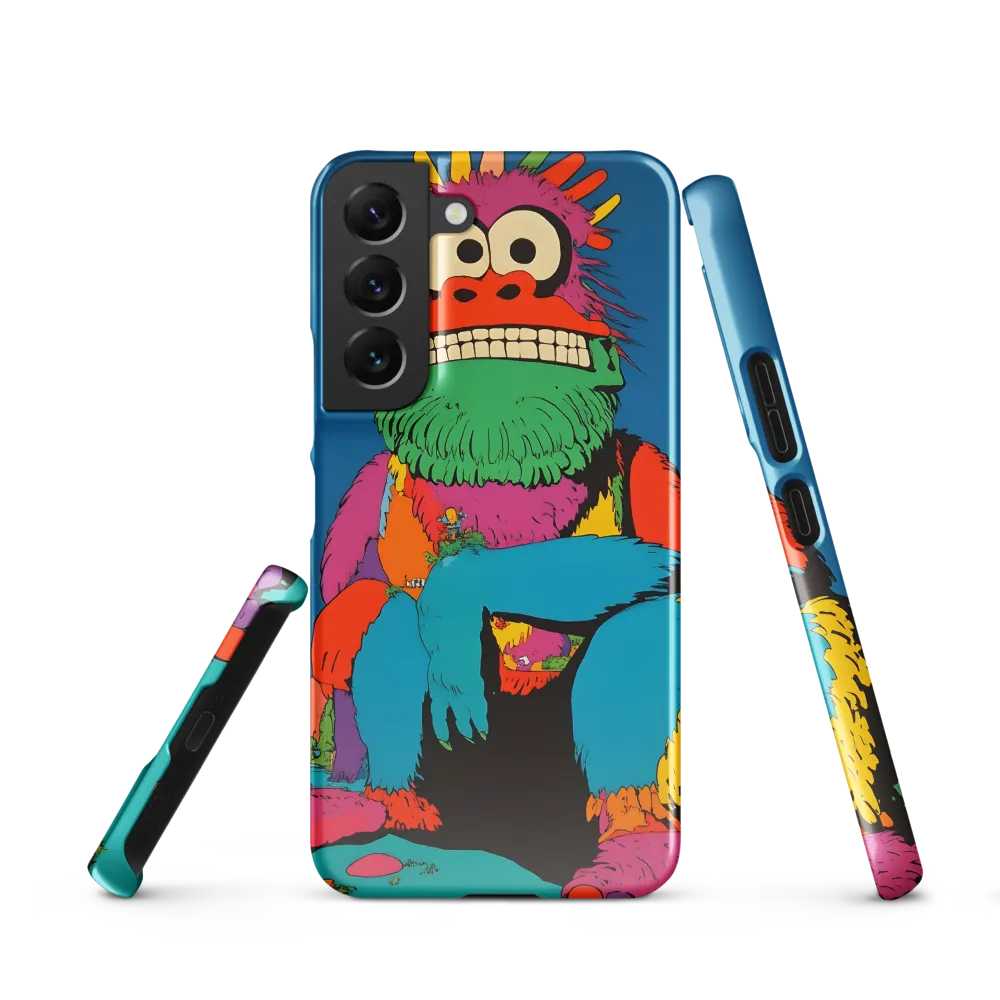 Whimsical Giant: A Playful Monster Encounter