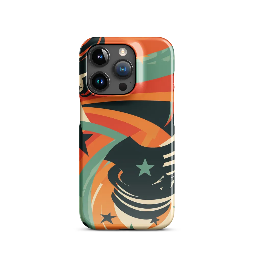 Swirls of Elegance | Phone Case |  15 Pro | Snap Case | Glossy