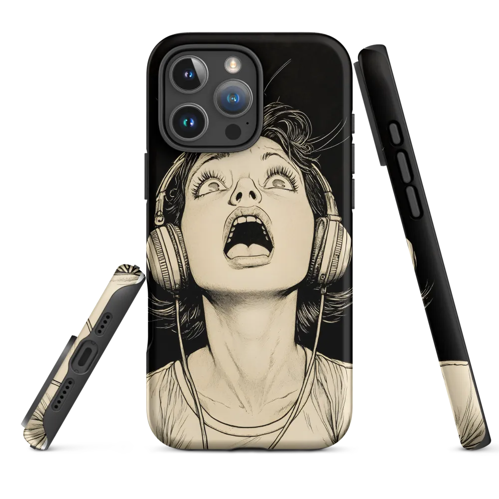Sonic Exclamation | Phone Case |  16 Pro Max | Tough Case | Matte