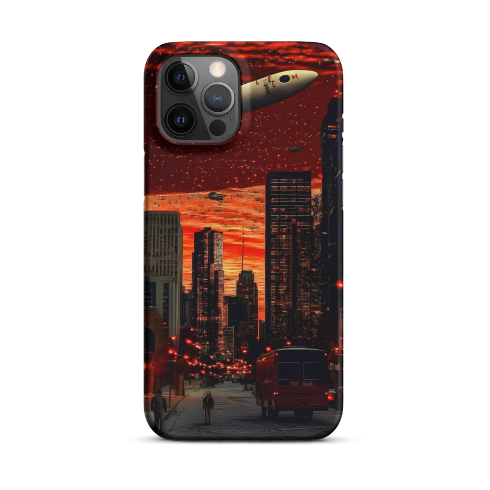 Cosmic Urban Symphony | Phone Case |  12 Pro Max | Snap Case | Matte