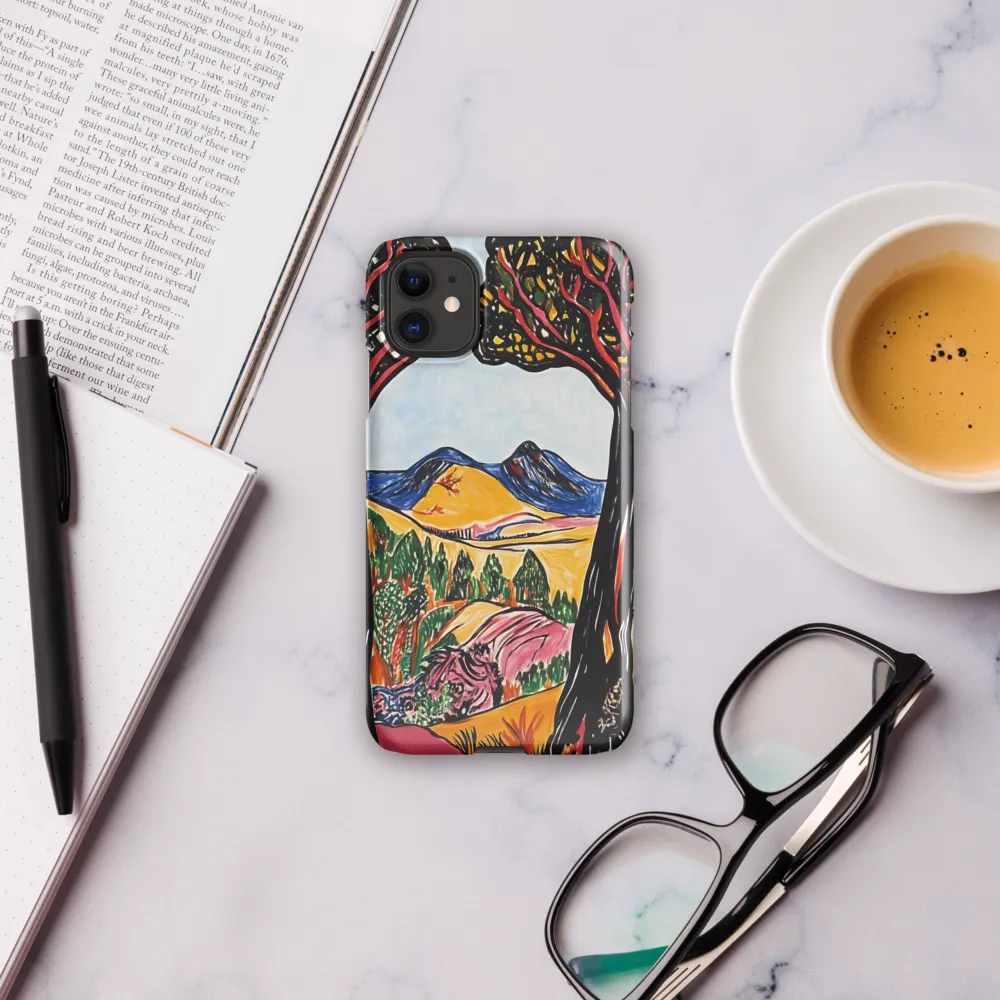 Vibrant Nature's Embrace | Phone Case |  11 | Snap Case | Glossy