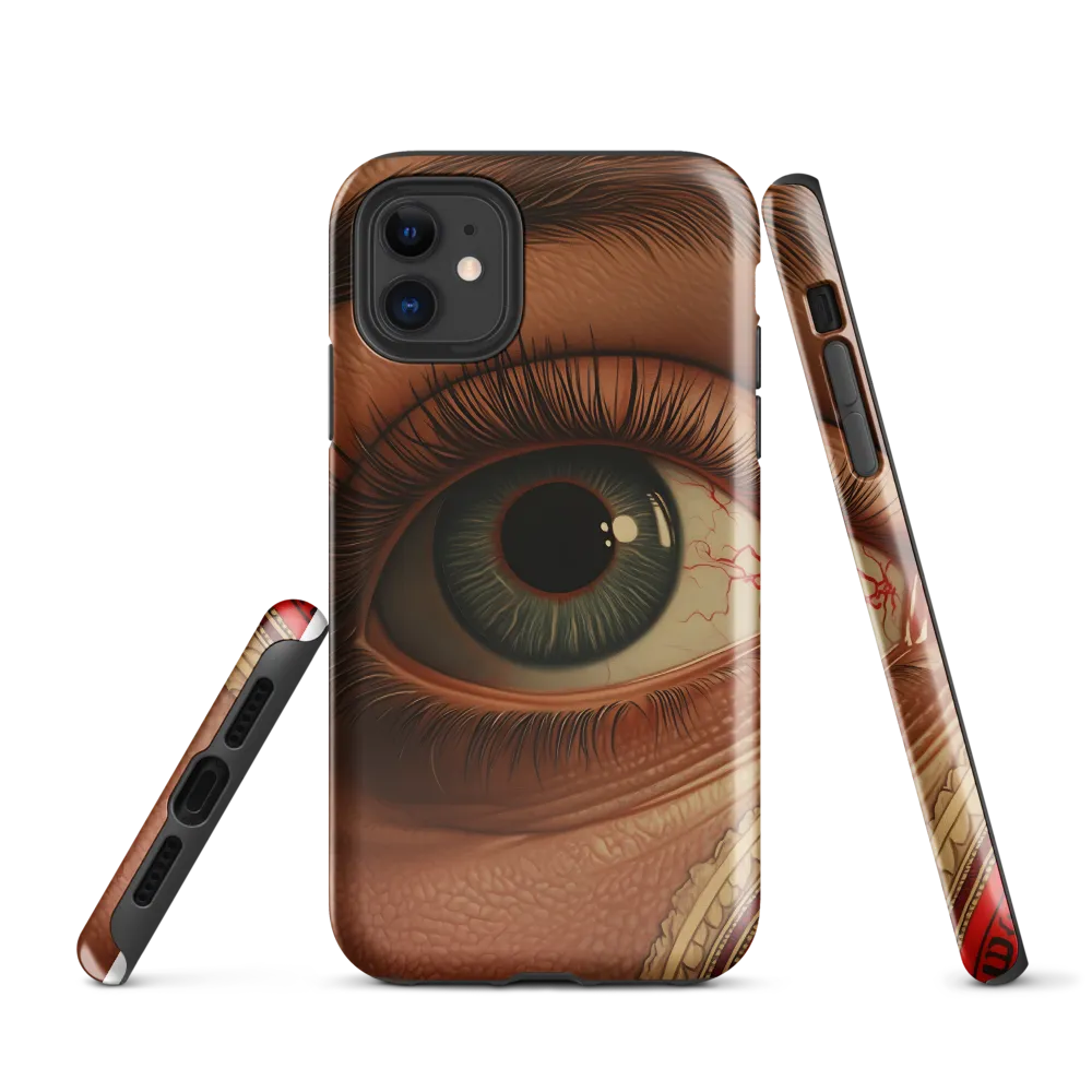 The Gaze of Anatomy | Phone Case |  11 | Tough Case | Glossy