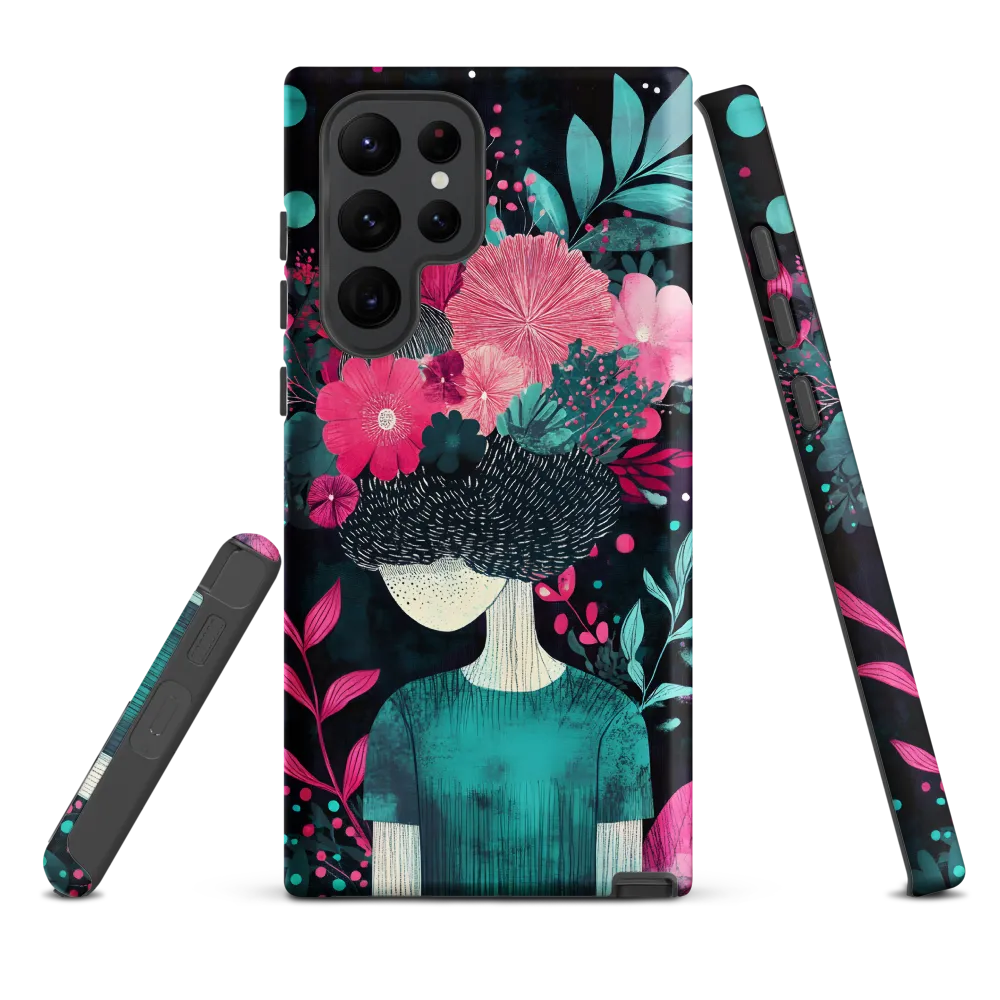 Floral Harmony: A Portrait of Serenity