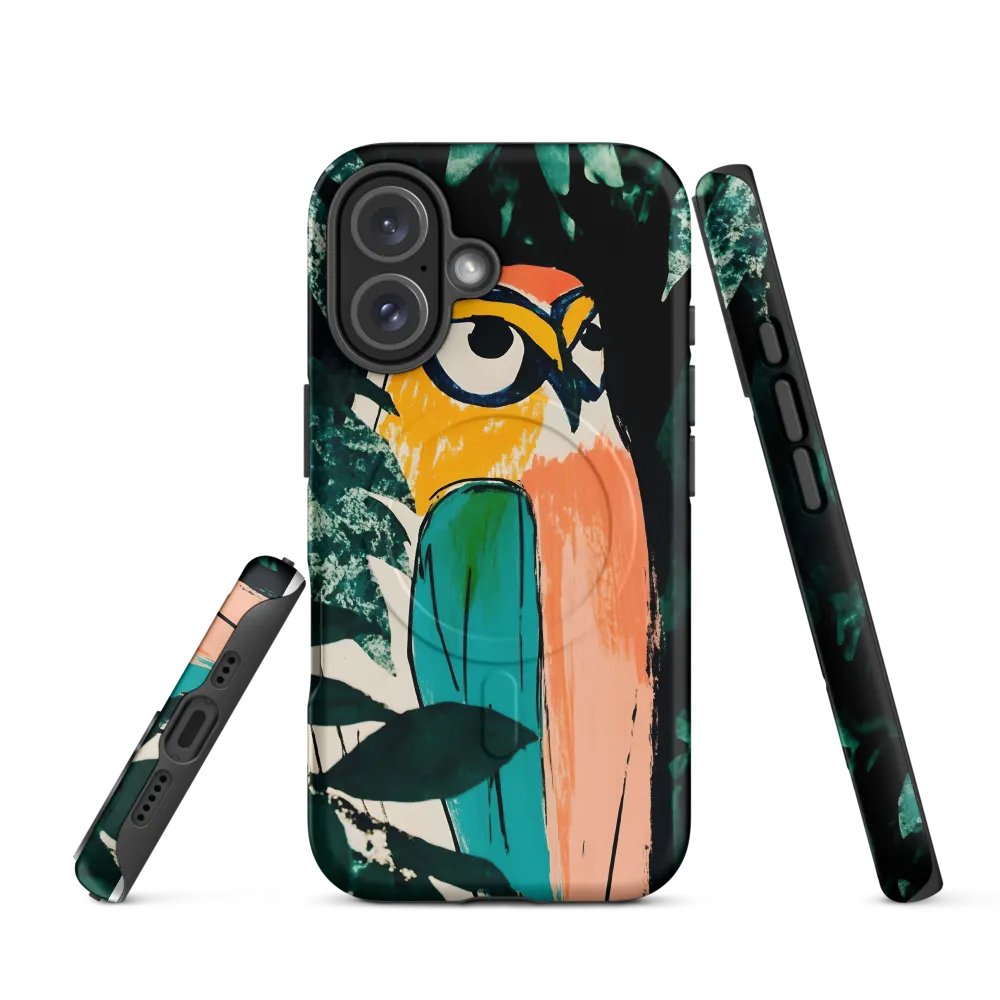 Camouflaged Majesty: The Abstract Owl