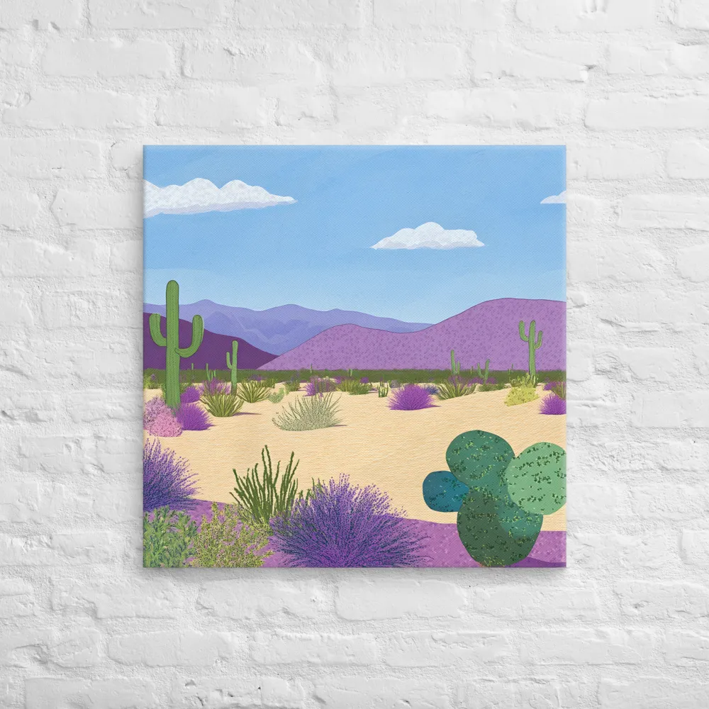 Desert Serenity | Canvas | 28″×28″