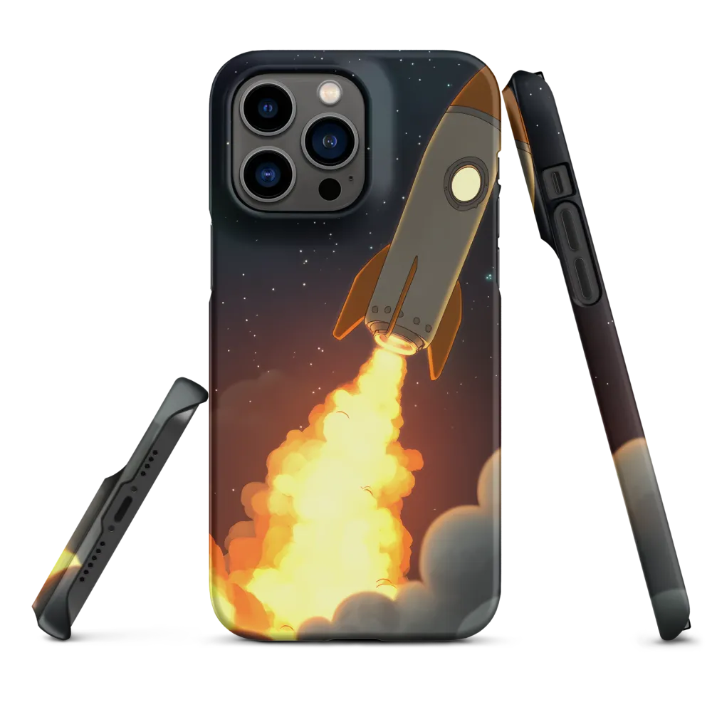 Launch into the Cosmos | Phone Case |  14 Pro Max | Snap Case | Matte