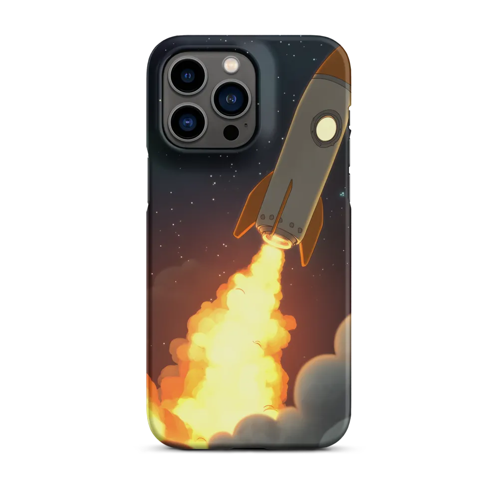 Launch into the Cosmos | Phone Case |  14 Pro Max | Snap Case | Matte