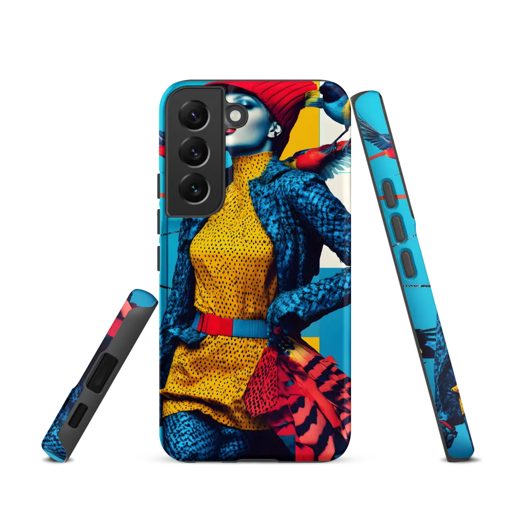 Vibrant Fusion of Nature and Fashion