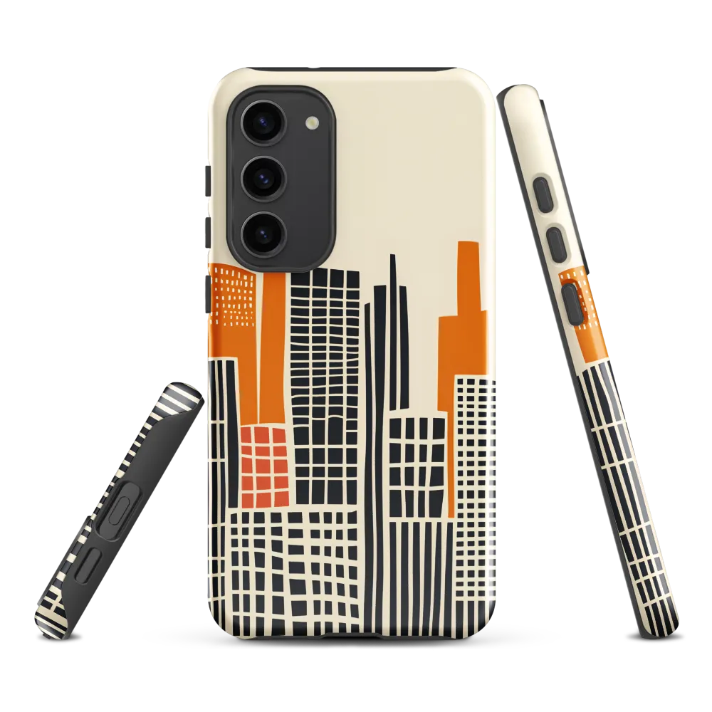 Urban Rhythms: A Graphic Cityscape