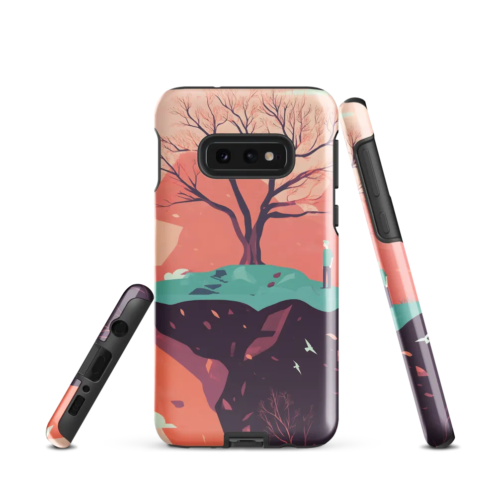 Contemplating Solitude | Phone Case |  S10e | Tough Case | Glossy