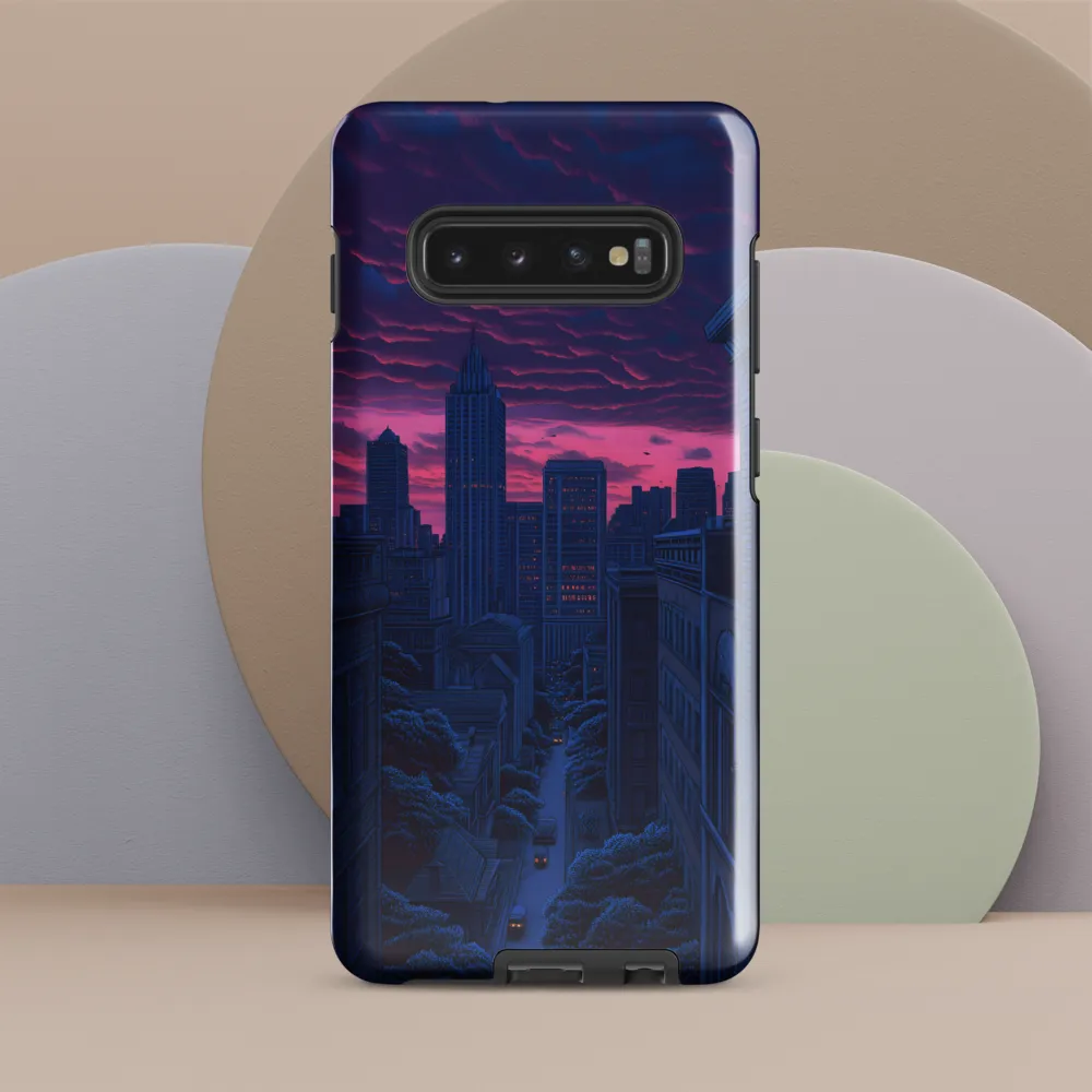 Twilight Over the City | Phone Case |  S10 Plus | Tough Case | Glossy