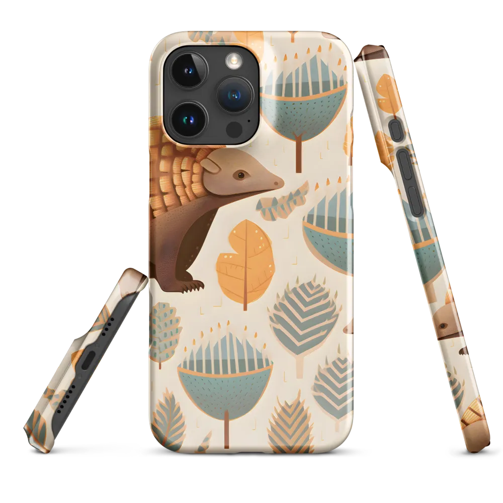 Pangolins in a Whimsical Habitat