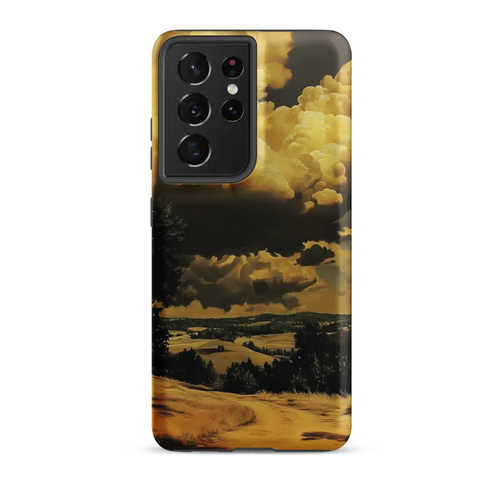 Golden Serenity in the Landscape