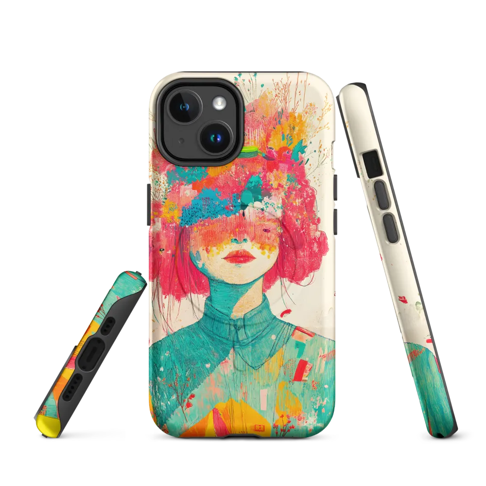 Whimsical Floral Portrait