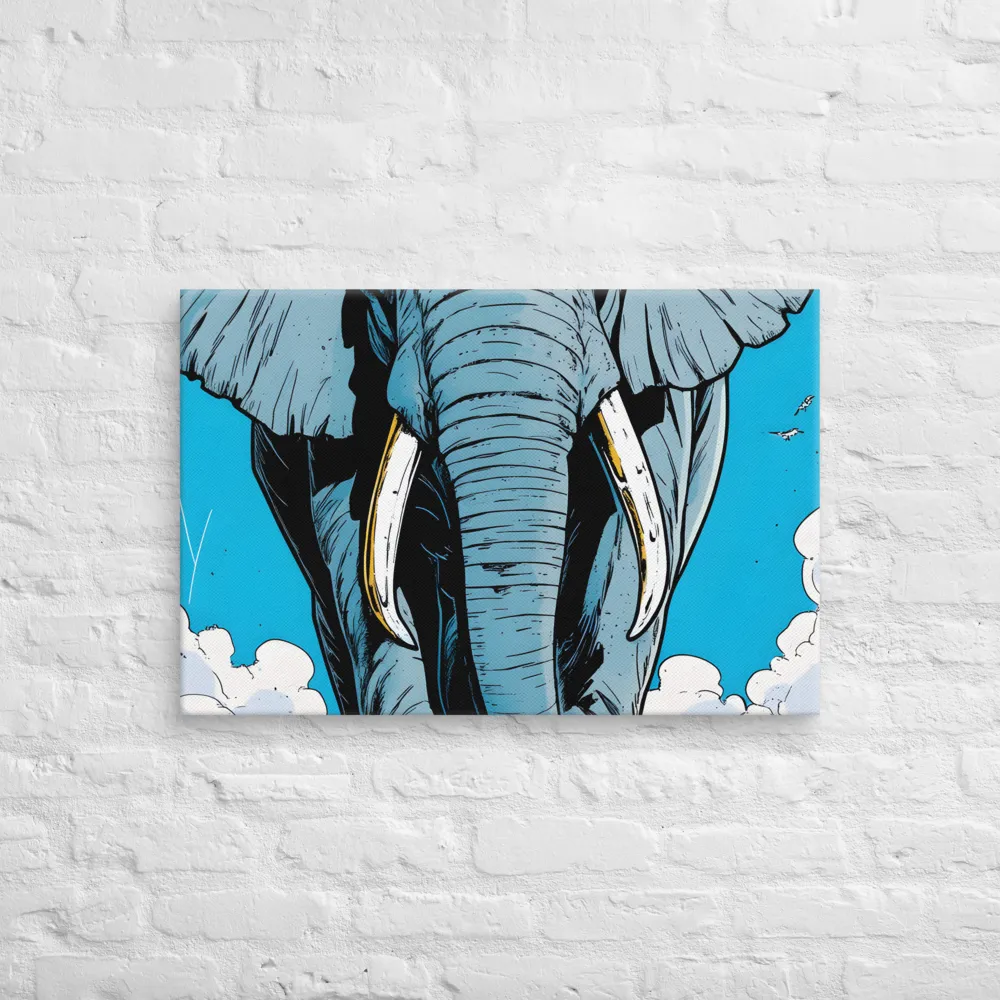 Majestic Presence: The Elephant | Canvas | 20″×30″